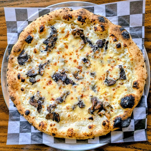 Truffle Shuffle Pizza.